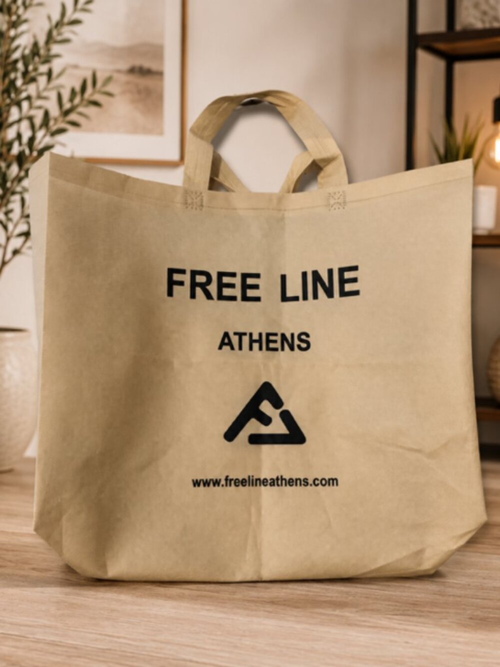 FREE LINE ATHENS Reusable Tote Bag
